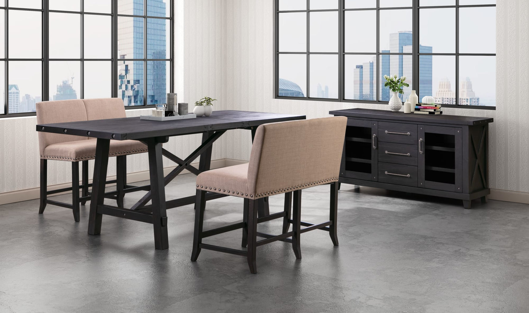 Yosemite Cafe Counter Banquette - Ornate Home