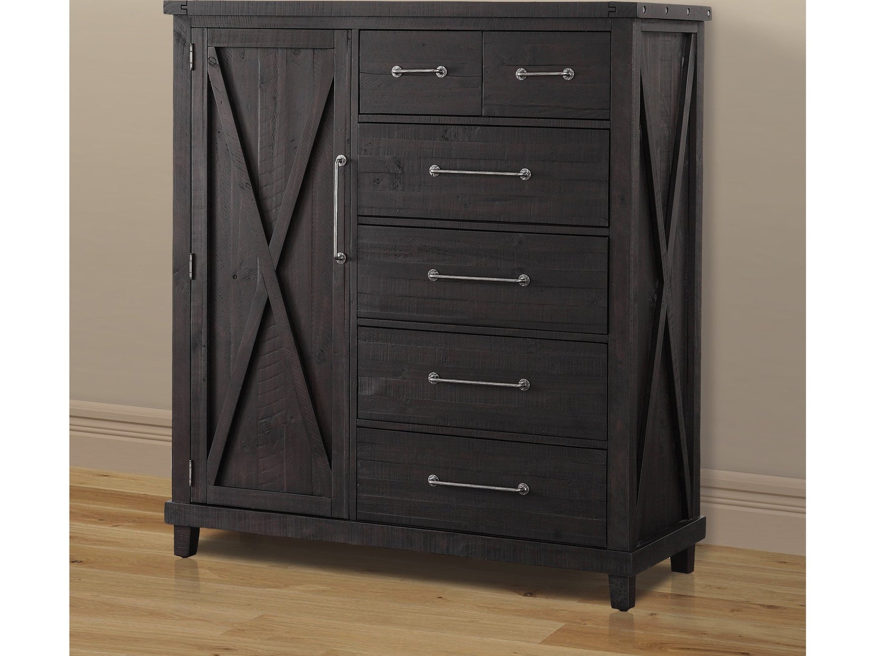 Yosemite Solid Wood Gentleman's Chest in Cafe - Ornate Home