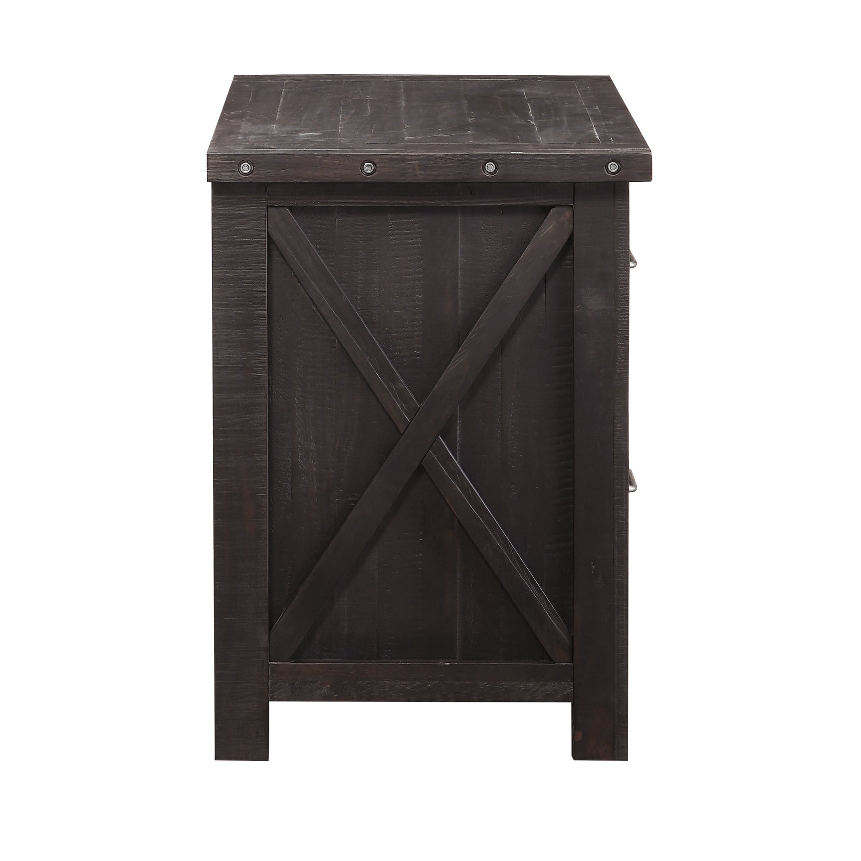 Yosemite Solid Wood Lateral File Cabinet in Cafe - Ornate Home