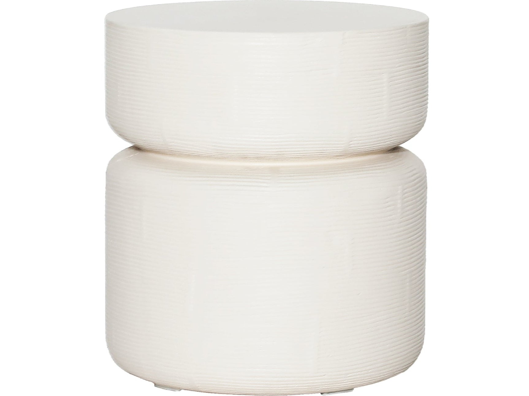 Ysabel Ivory Outdoor Side Table - Ornate Home