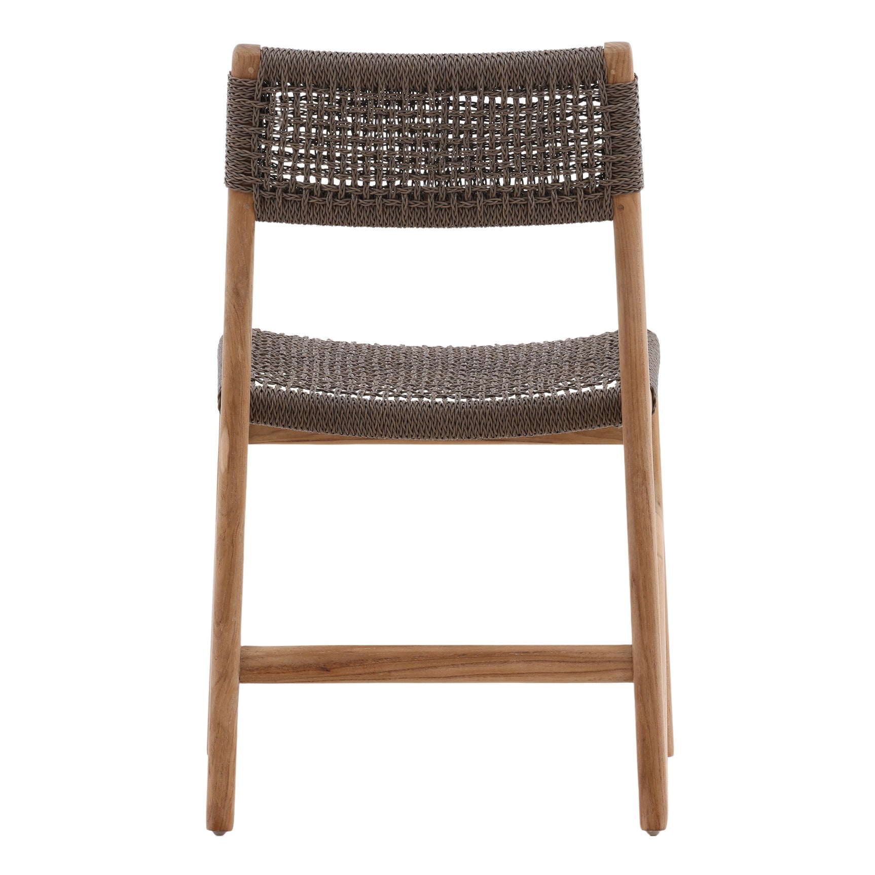 Ysidro Gray/Natural Outdoor Dining Chair - Ornate Home