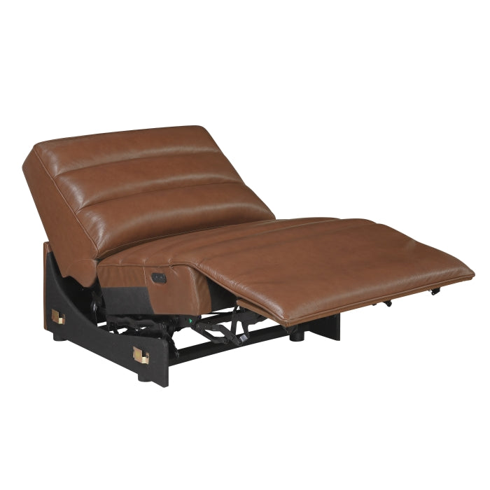 Yukon Brown Power Armless Reclining Chair