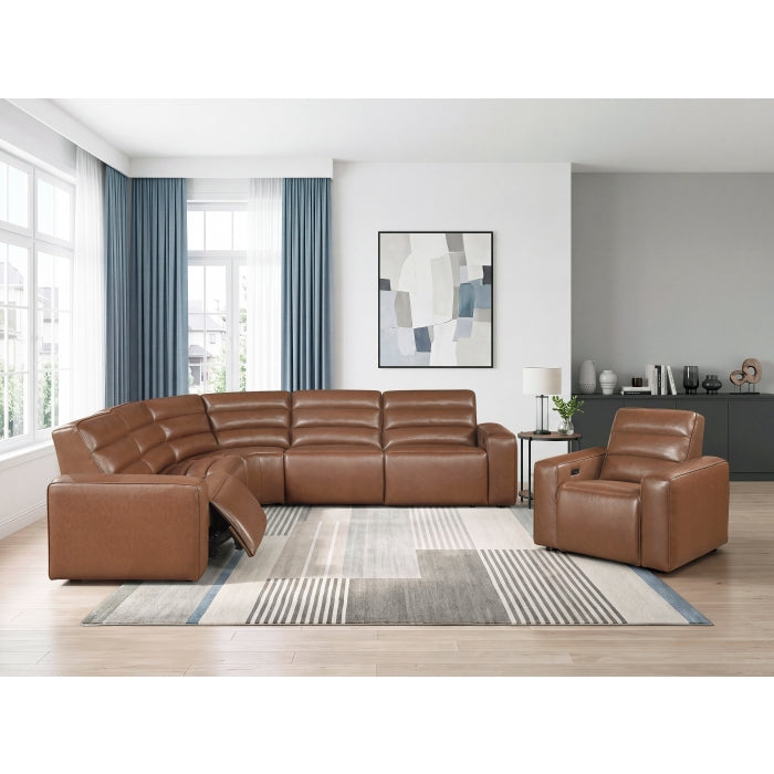 Yukon Brown Power Armless Reclining Chair