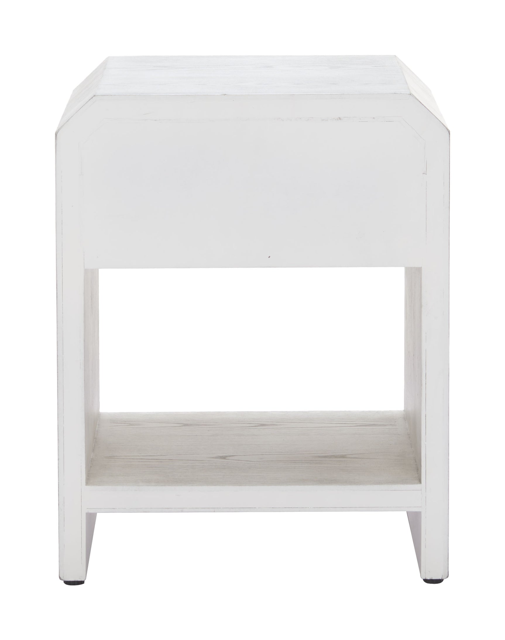 Yume Oak White Side Table - Ornate Home