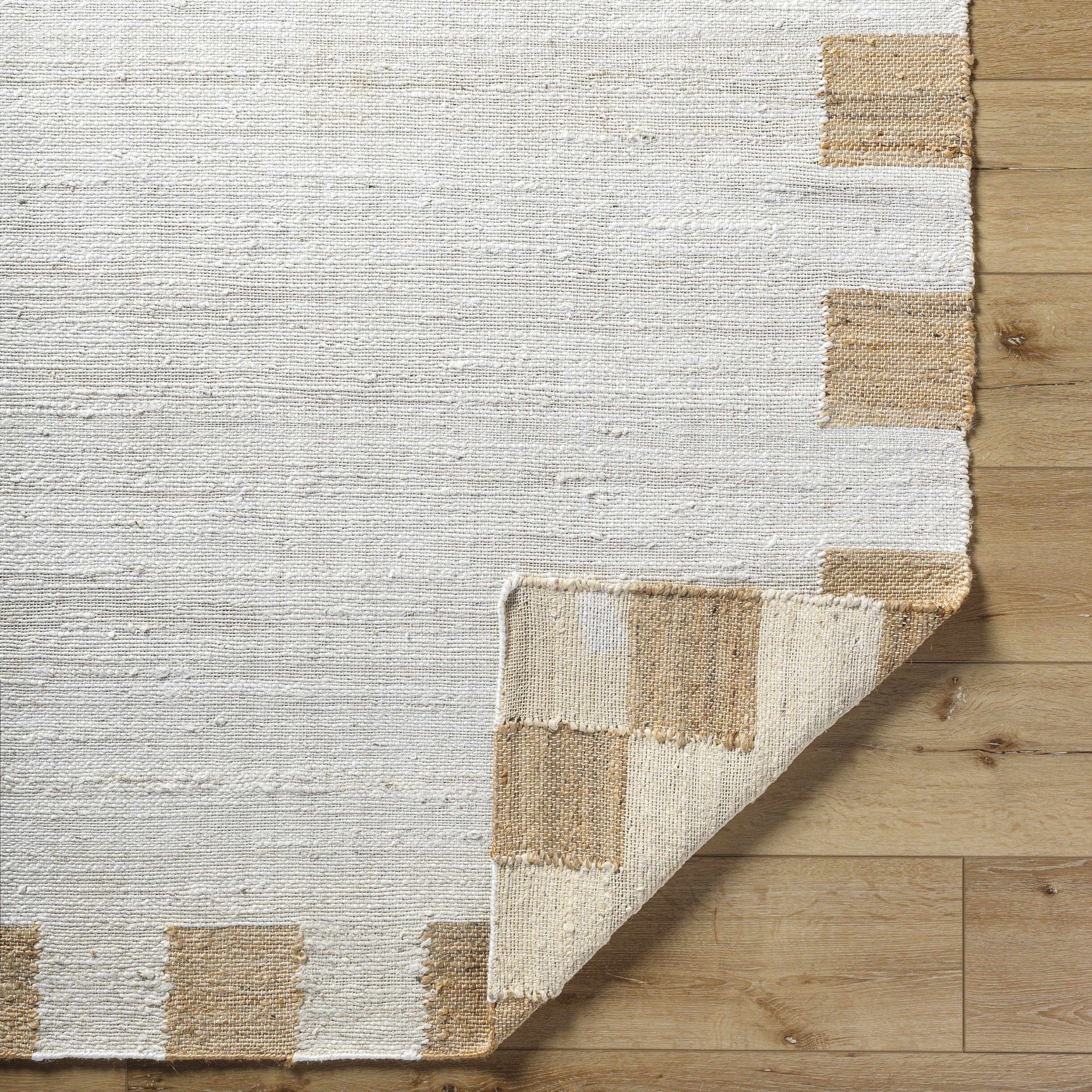 Yuval Dotted Bordered Jute Carpet - Clearance - Ornate Home
