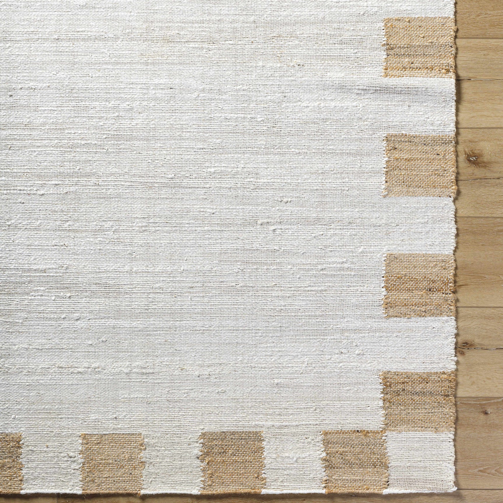 Yuval Dotted Bordered Jute Carpet - Clearance - Ornate Home