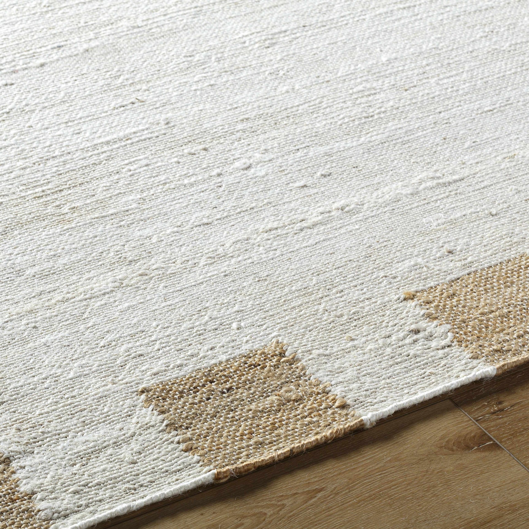 Yuval Dotted Bordered Jute Carpet - Clearance - Ornate Home