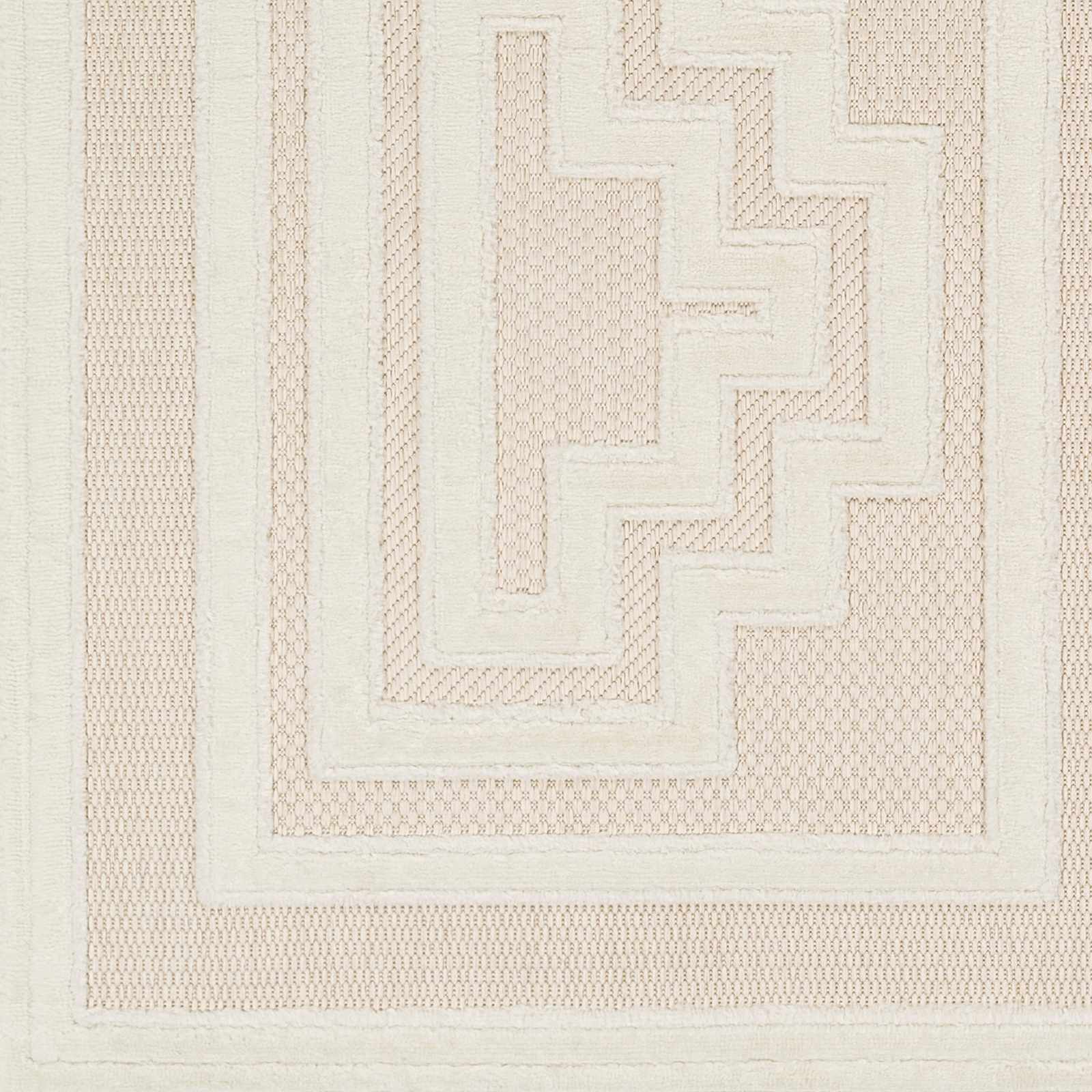 Yves Cream Outdoor Rug - Clearance - Ornate Home