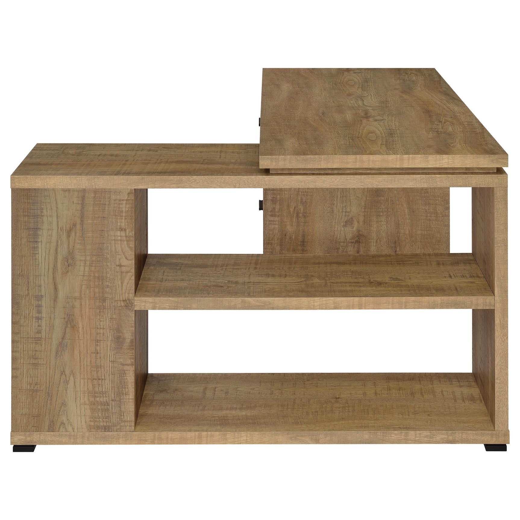 Yvette Mango 60-inch 3-drawer L-Shape Computer Desk - Ornate Home