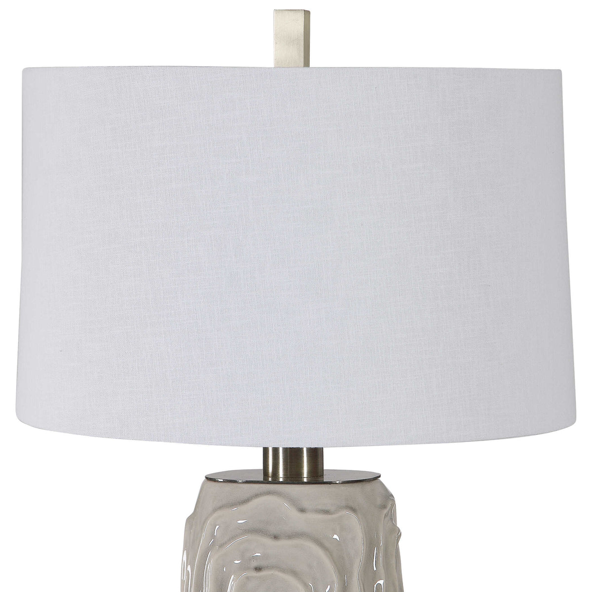 Zade Warm Gray Table Lamp - Ornate Home