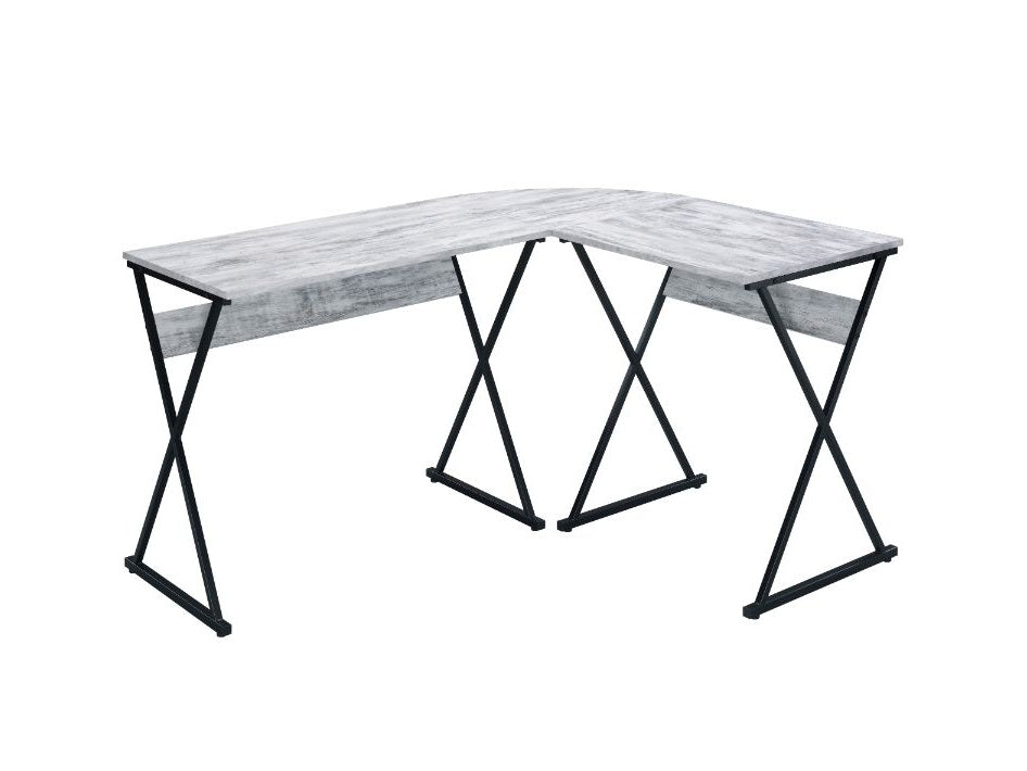 Zafiri Antique White Writing Desk - Ornate Home