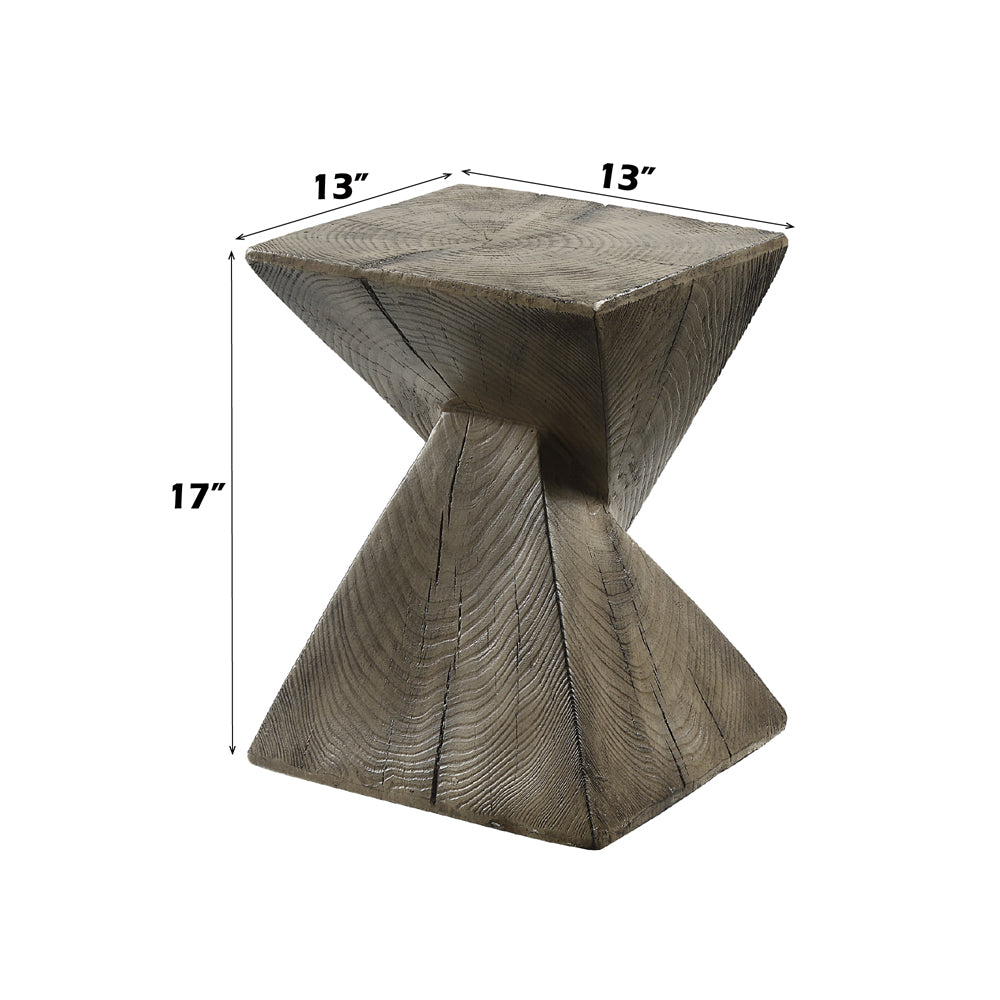 Zahi Oak Accent Table - Ornate Home