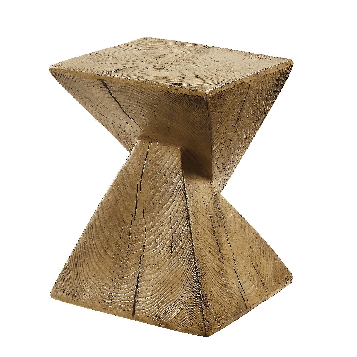 Zahi Oak Accent Table - Ornate Home