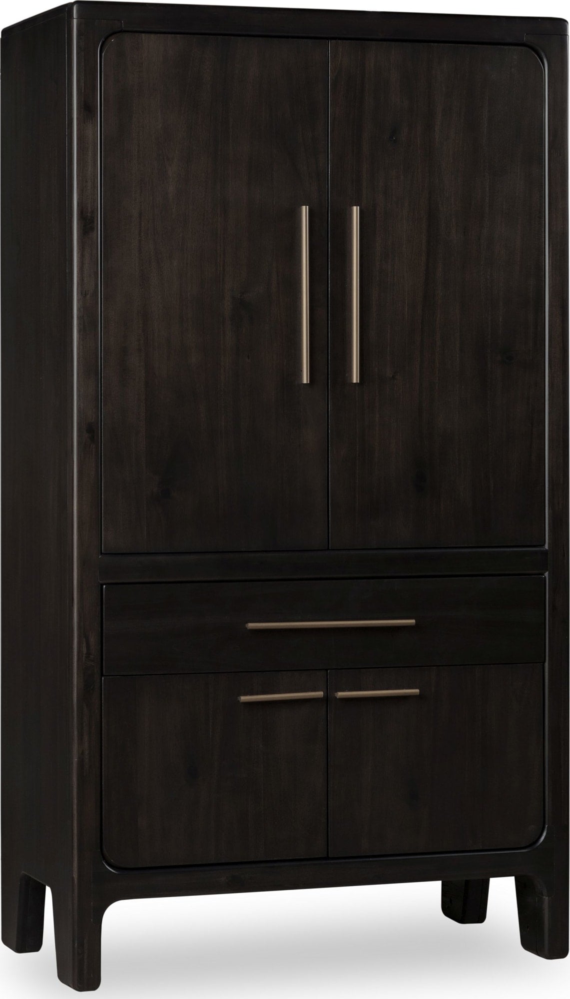 Zamba Jaguar Four Door One Drawer Acacia Bar Cabinet - Ornate Home