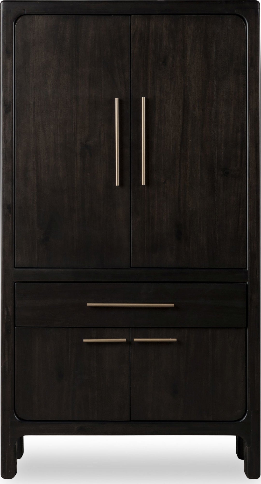 Zamba Jaguar Four Door One Drawer Acacia Bar Cabinet - Ornate Home