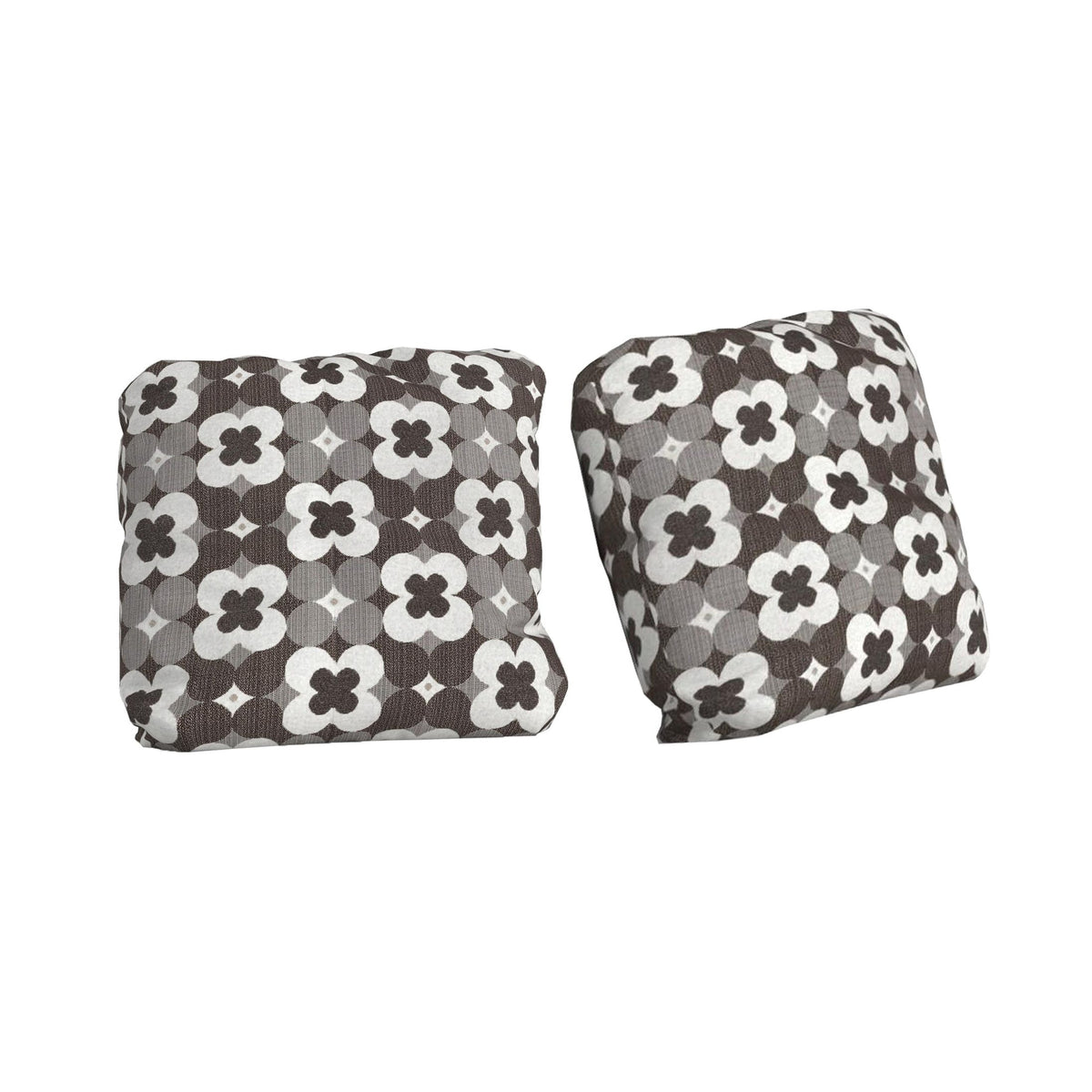 Zandara Olefin Beige 7-Piece Modular Outdoor Conversation Set with Pillows - Ornate Home