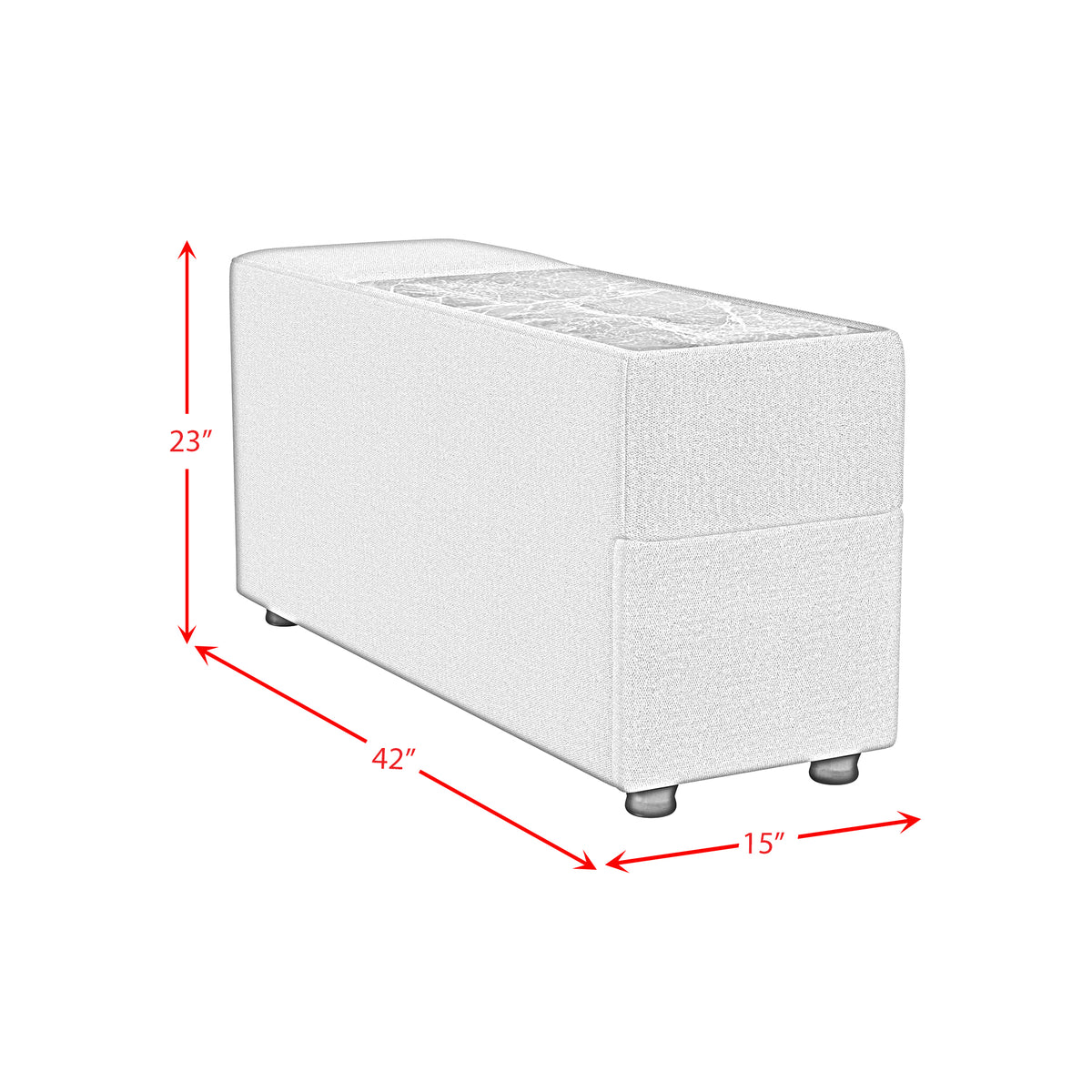 Zandara Olefin Beige Outdoor Modular Console with Speaker and Cooler - Ornate Home