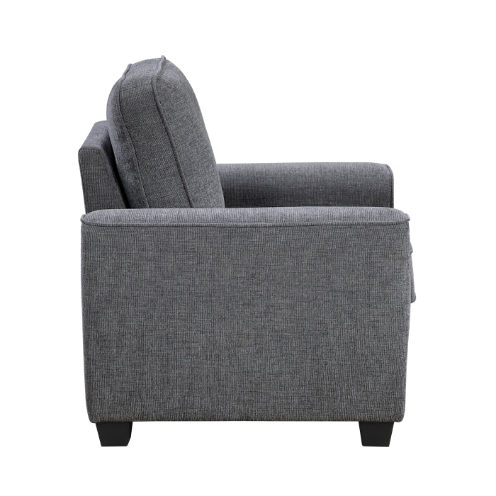 Zander Gray Chair - Ornate Home