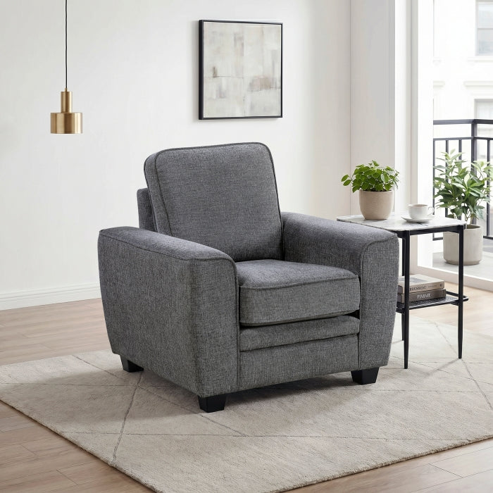 Zander Gray Chair - Ornate Home