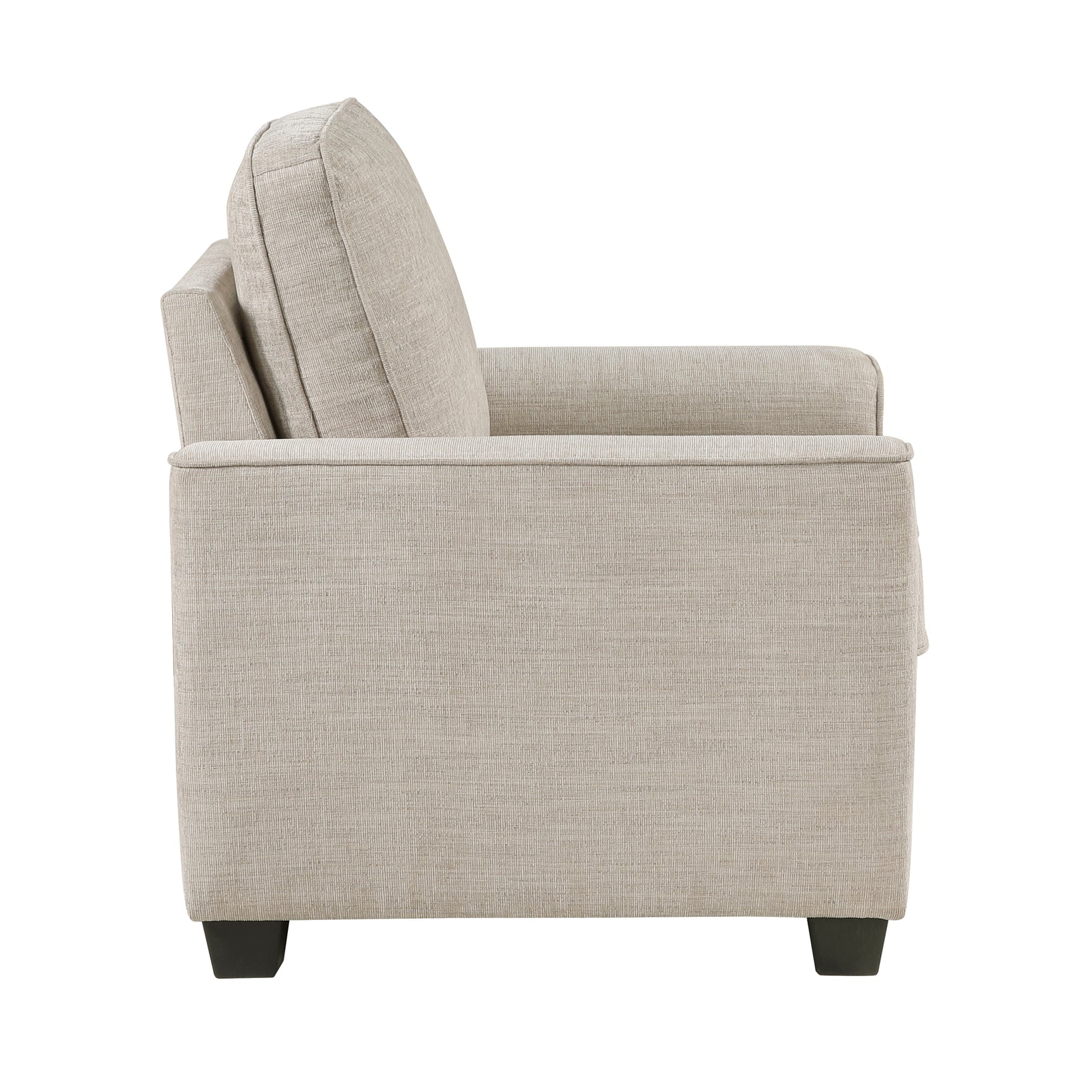Zander Taupe Chair - Ornate Home