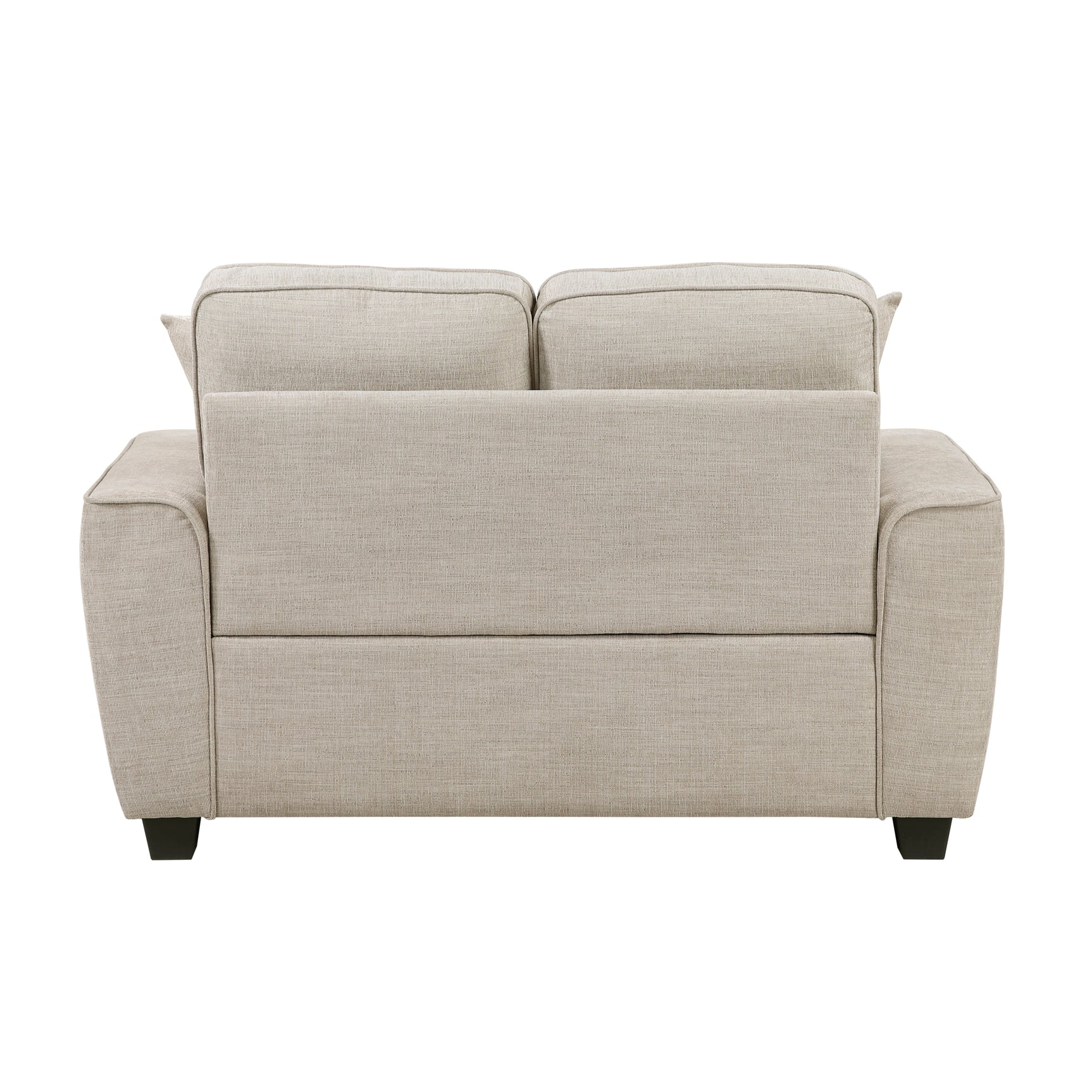 Zander Taupe Loveseat - Ornate Home
