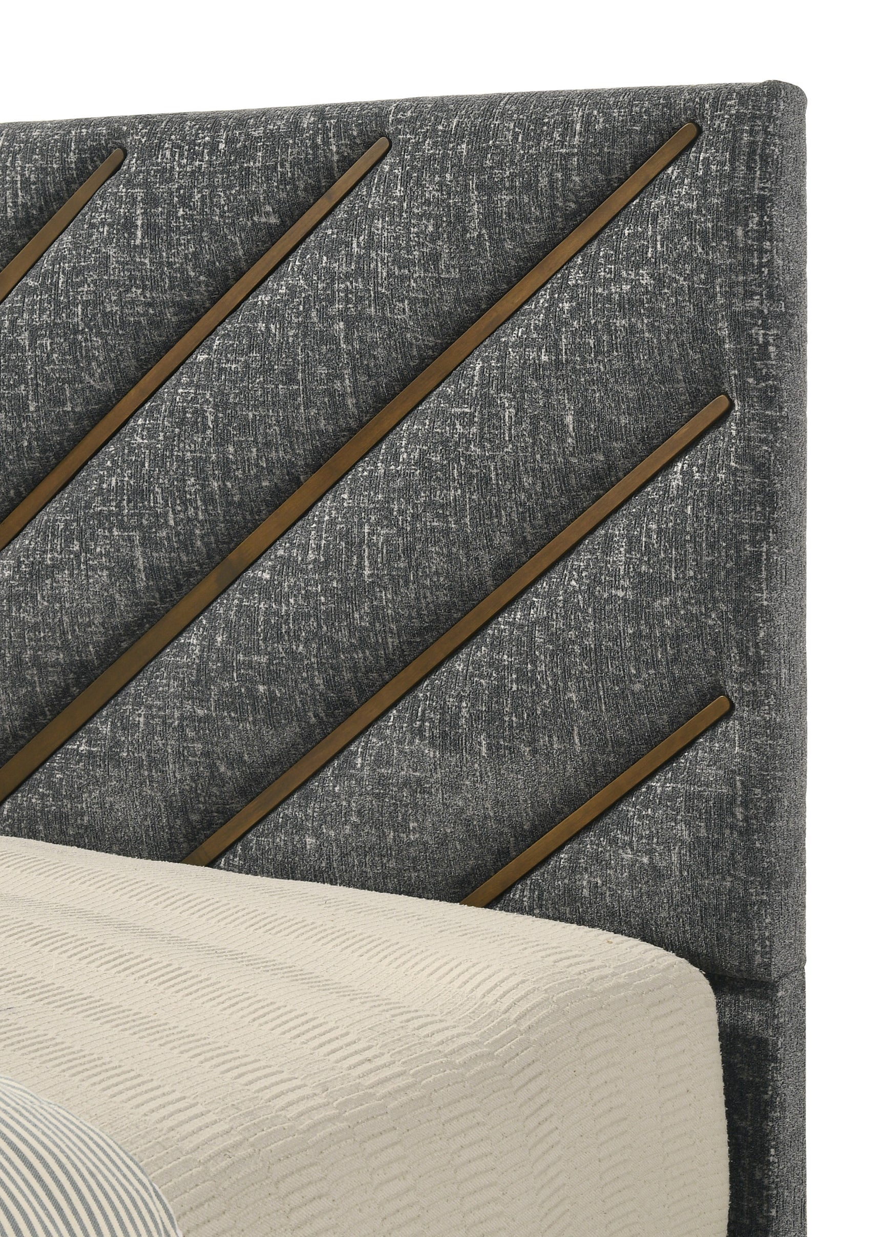 Zane Gray/Brown King Bed - Ornate Home