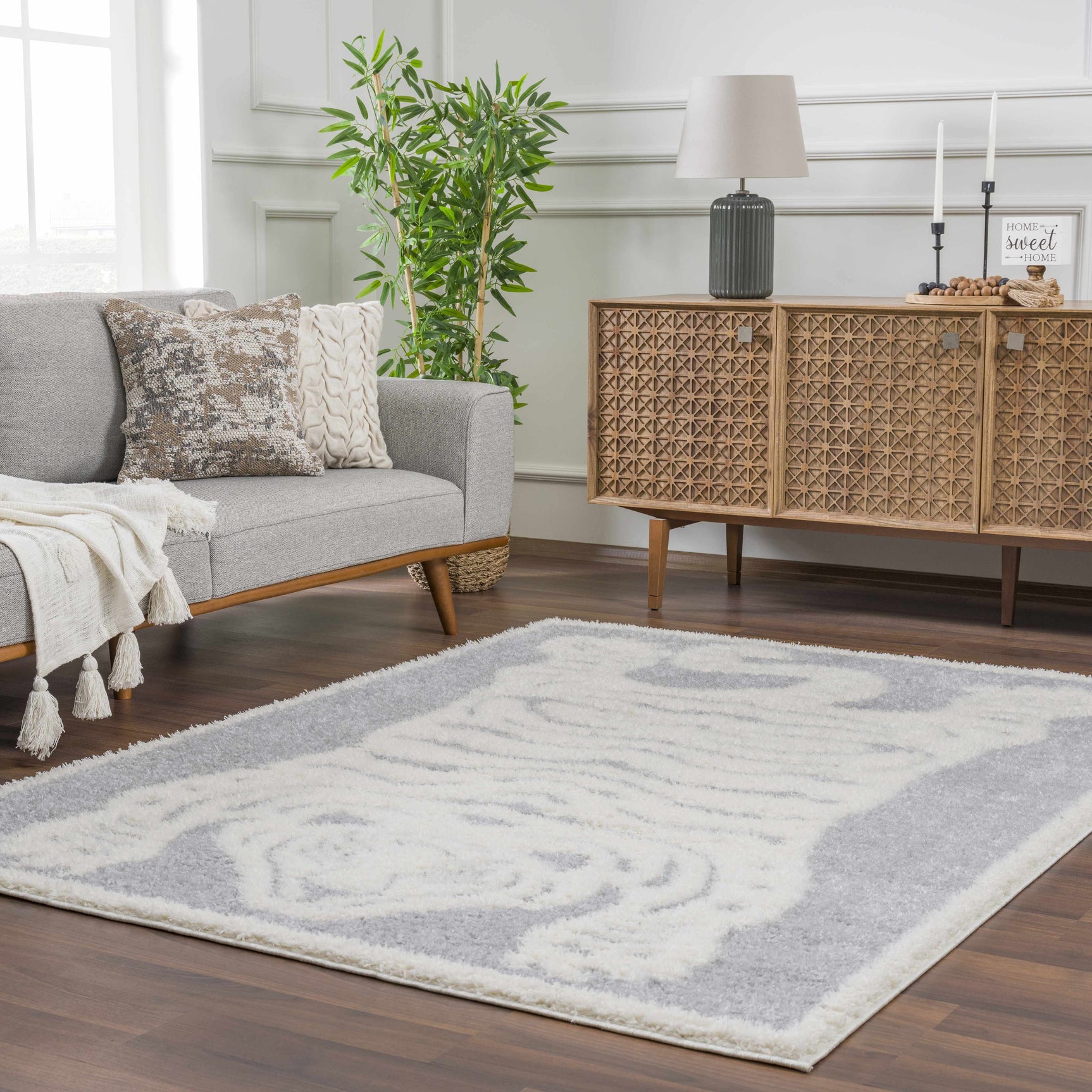 Zane Gray Tibetan Tiger Area Rug - Clearance - Ornate Home