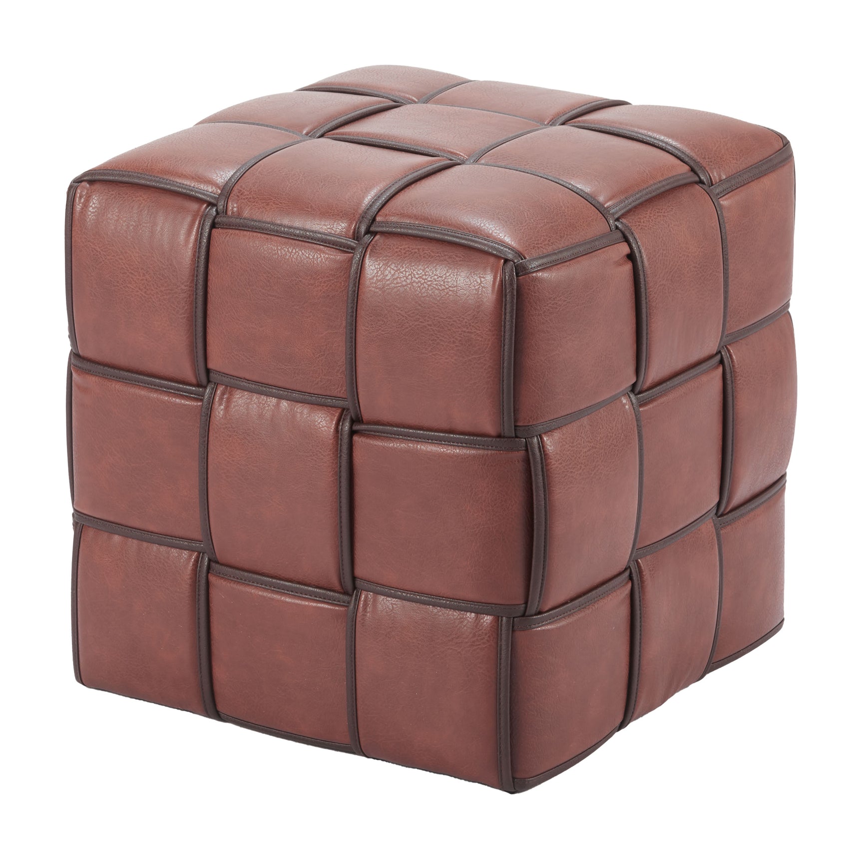Zare Brown Ottoman - Ornate Home