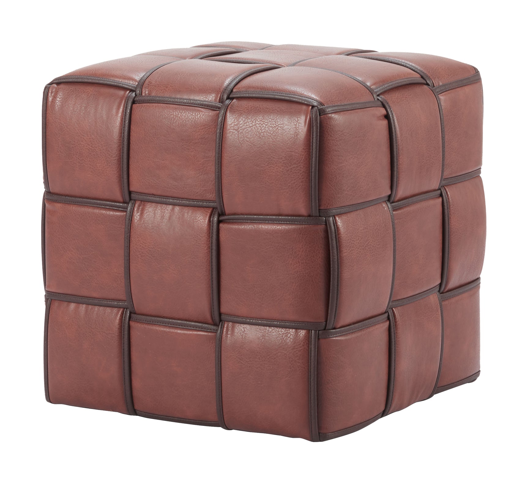 Zare Brown Ottoman - Ornate Home