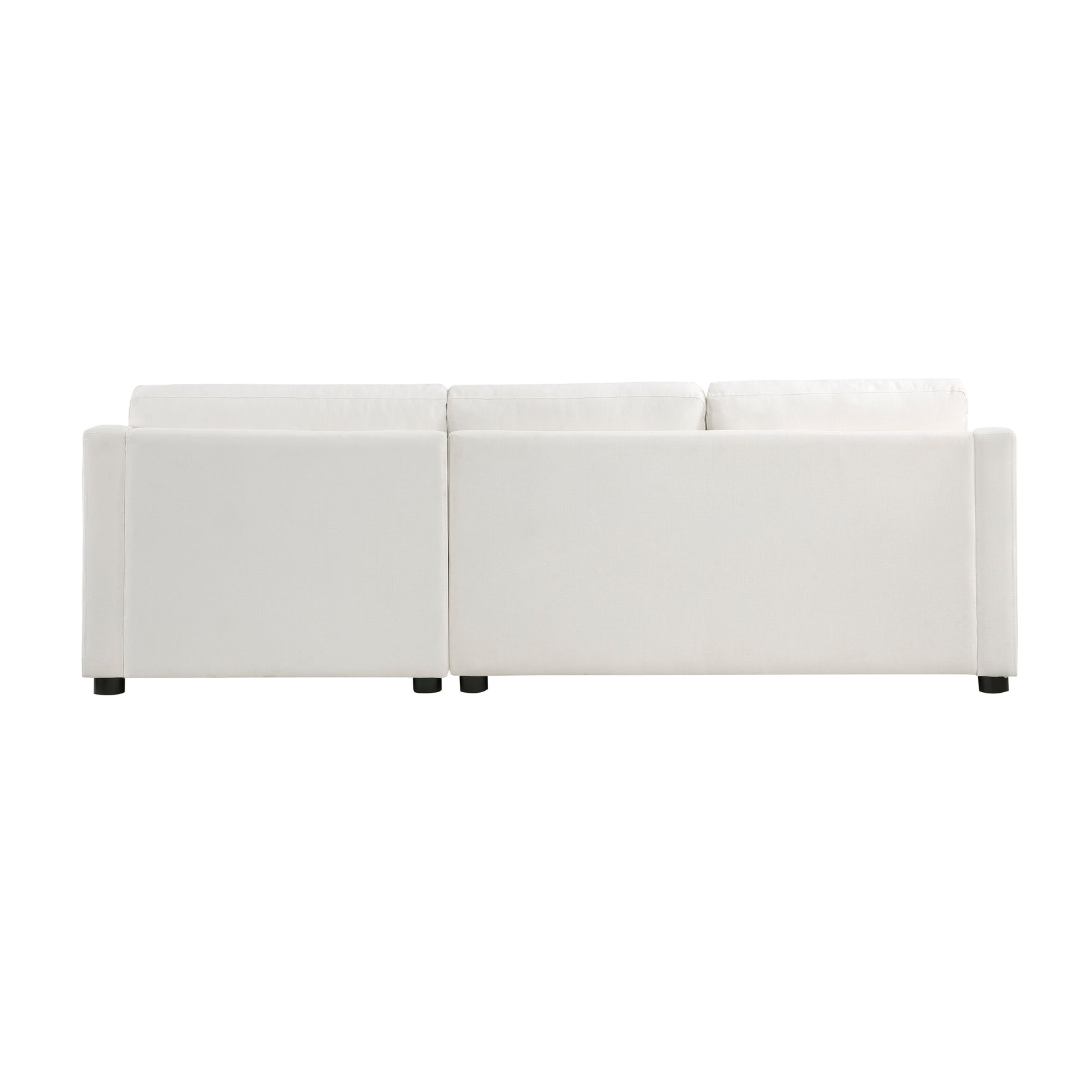 Zayden Ivory 2-Piece Sectional Right Chaise - Ornate Home