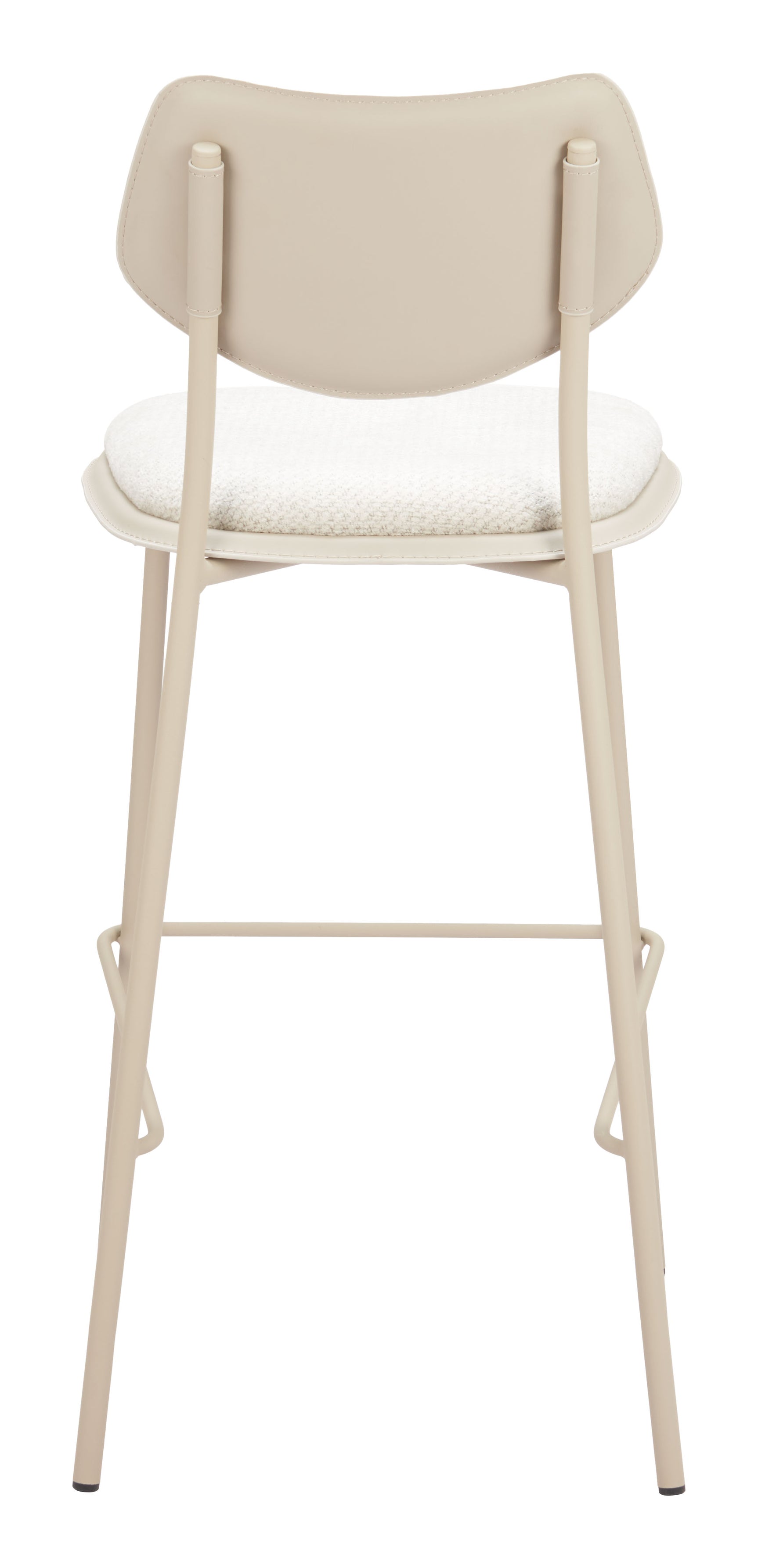 Zeal Light Gray & Beige Barstool (Set of 4)