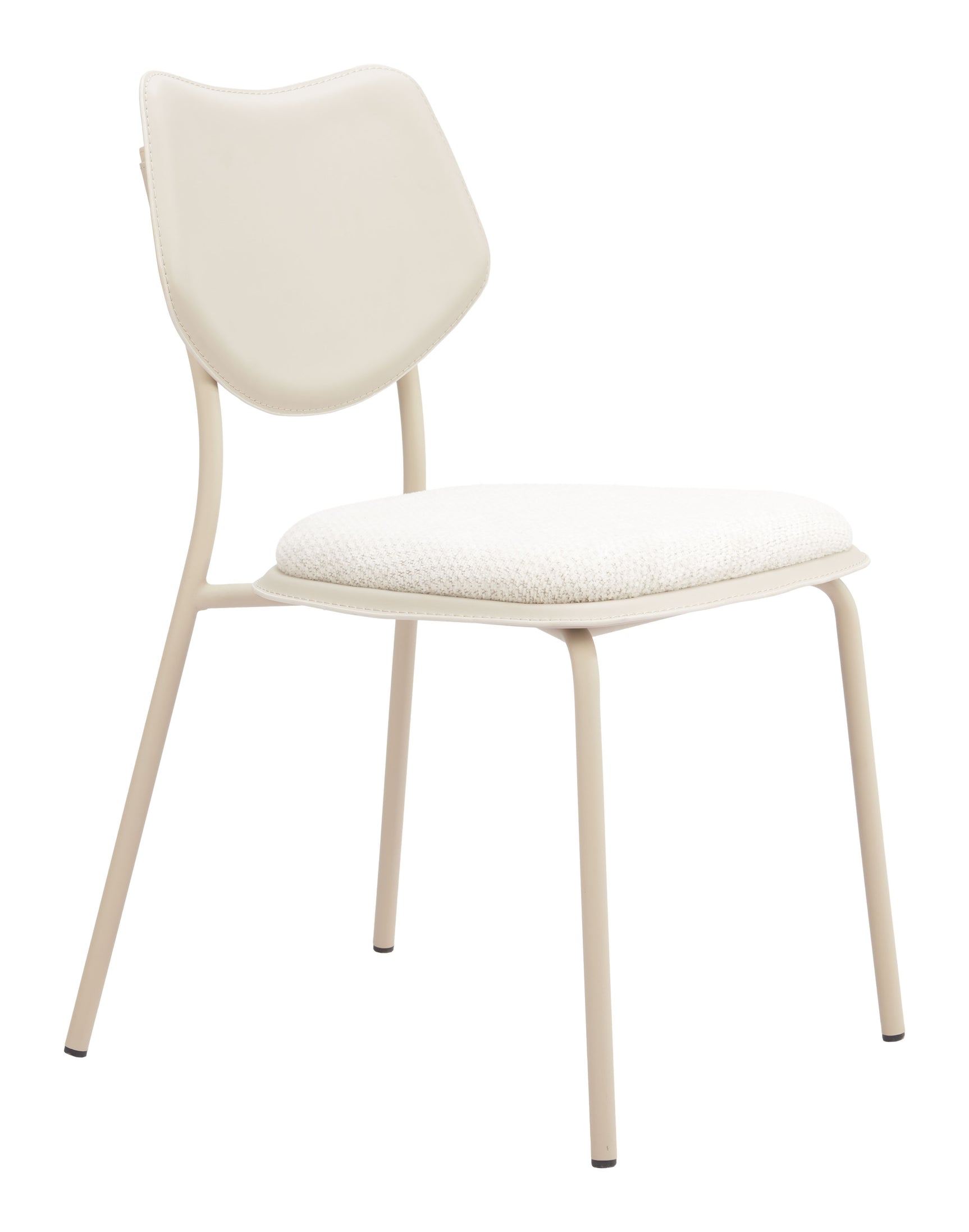 Zeal Light Gray & Beige Dining Chair (Set of 4)