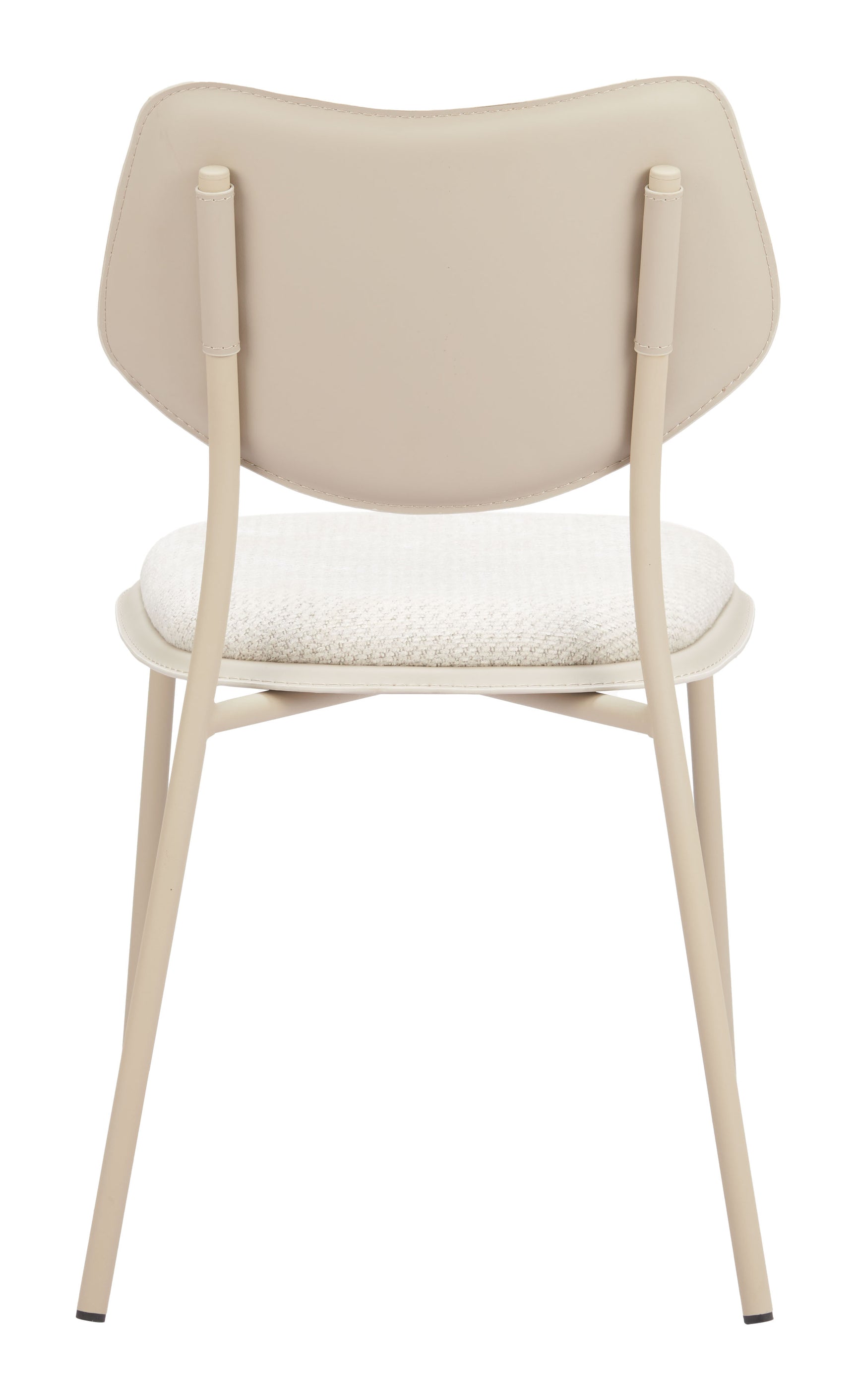 Zeal Light Gray & Beige Dining Chair (Set of 4)