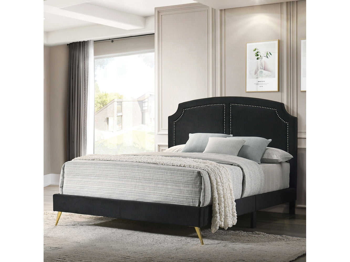 Zeena Queen Bed - Ornate Home
