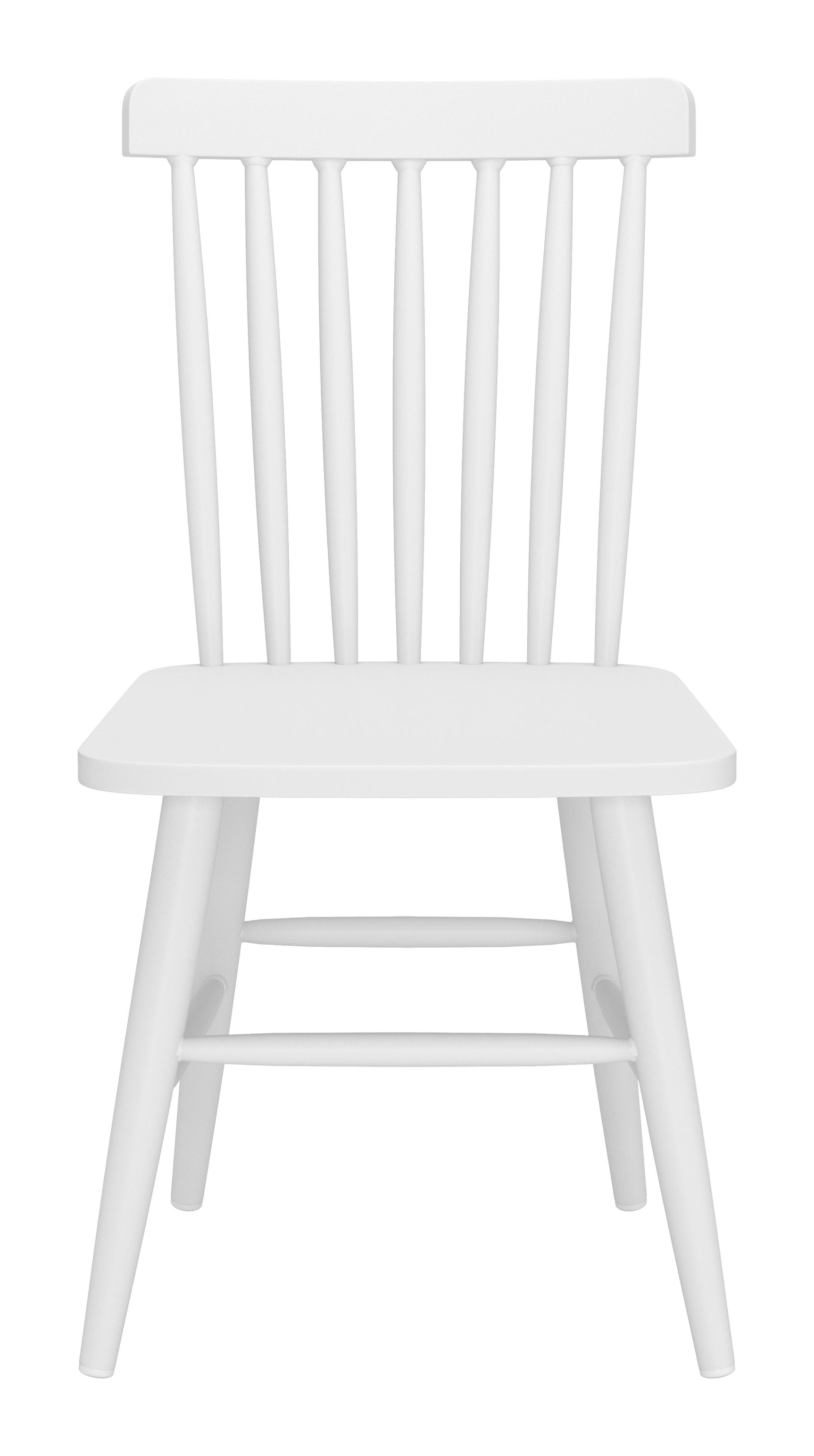 Zeilen White Dining Chair (Set of 2) - Ornate Home