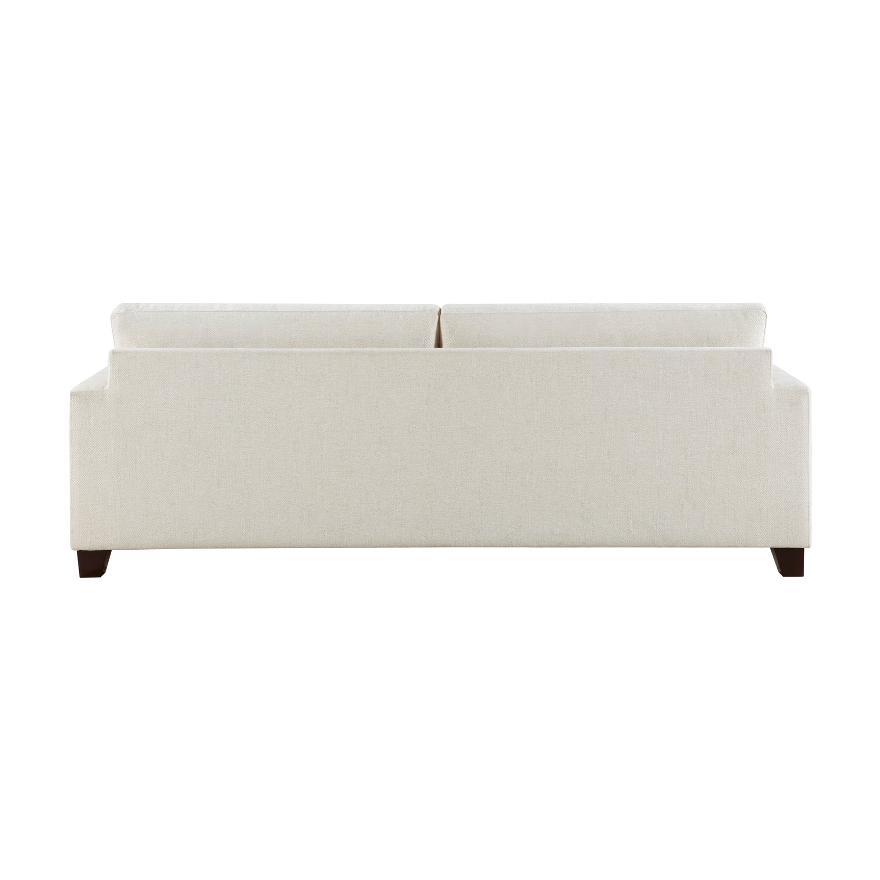 Zeke Ivory Sofa & Ottoman - Ornate Home