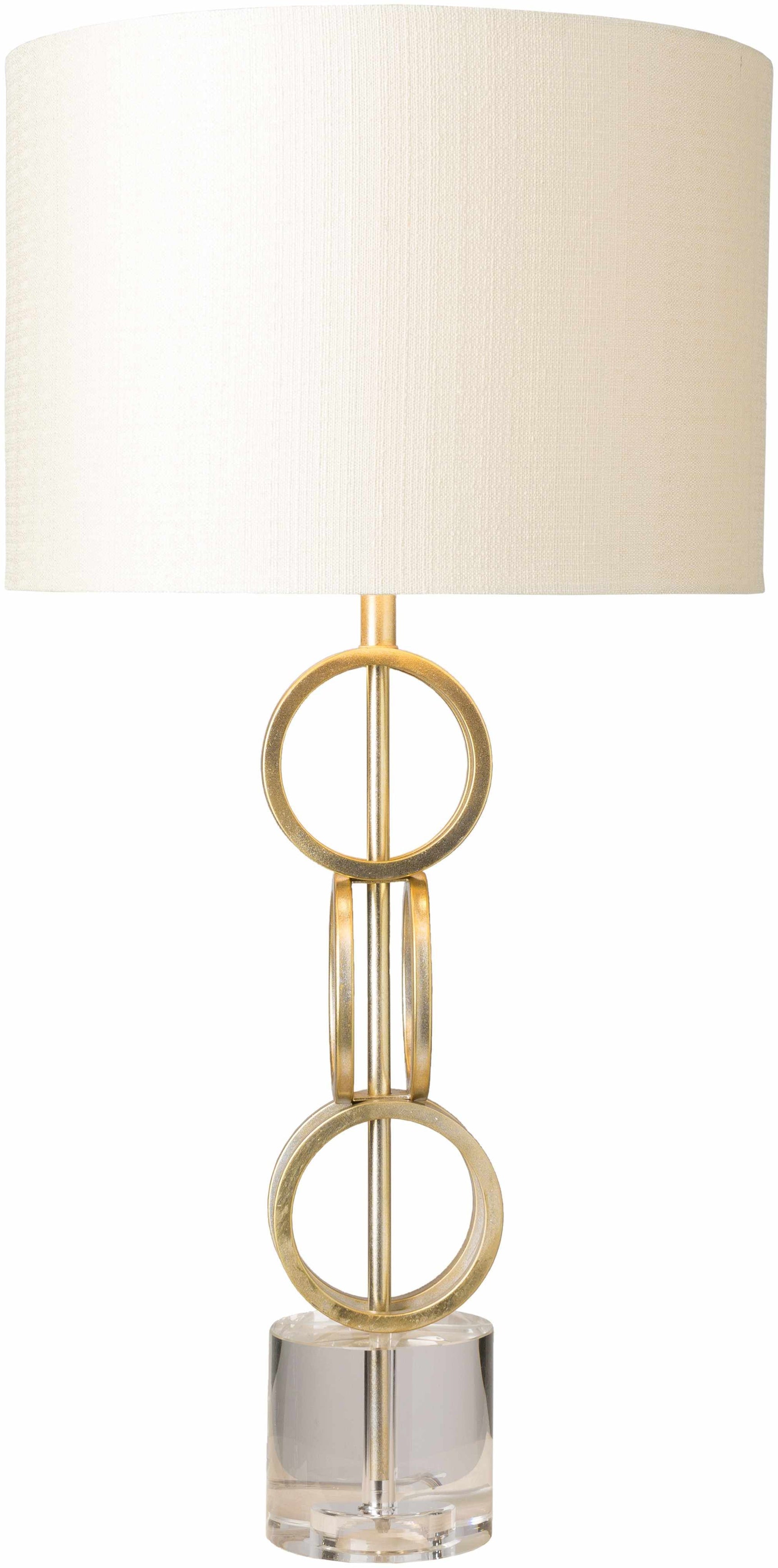 Zell Gold Crystal Table Lamp - Clearance - Ornate Home