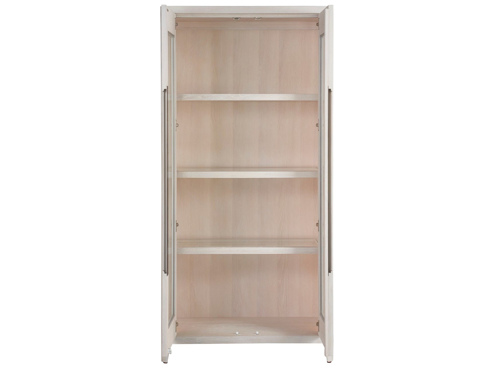 Zella White Oak Display Cabinet - Ornate Home