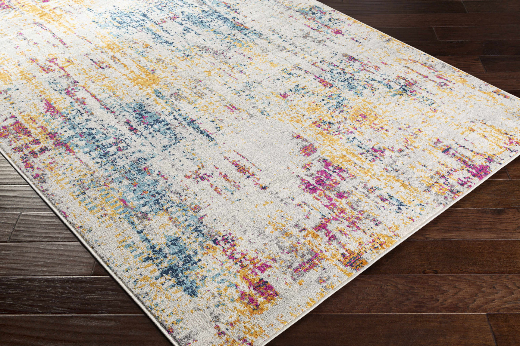 Zellwood Colorful Stripes Area Carpet - Clearance - Ornate Home