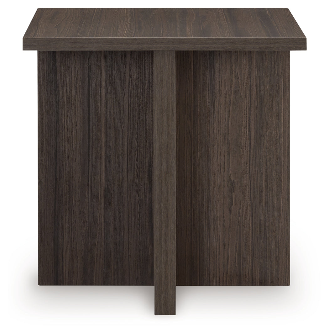 Zendex Brown Occasional Table Set (Set of 2) (Online Special Price) - Ornate Home