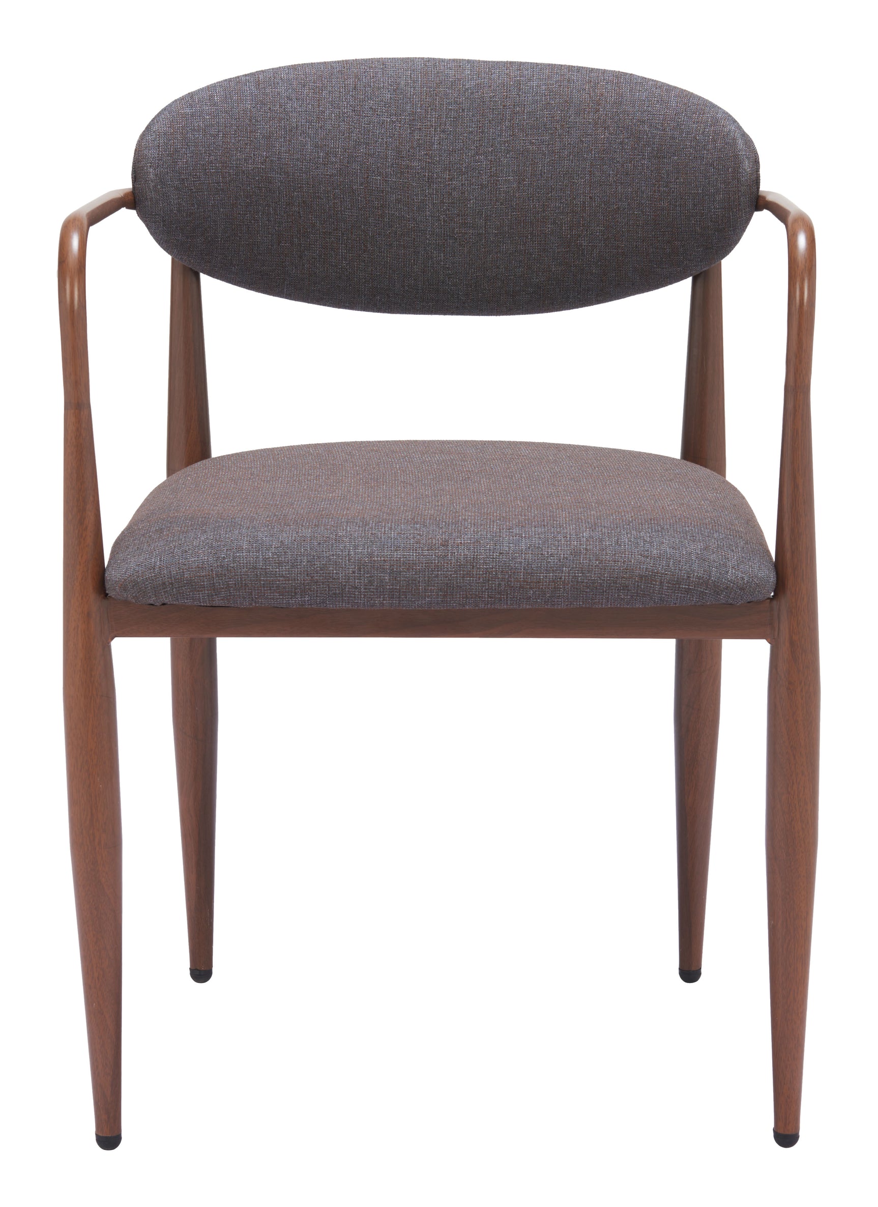 Zens Truffle Gray Dining Chair (Set of 2) - Ornate Home