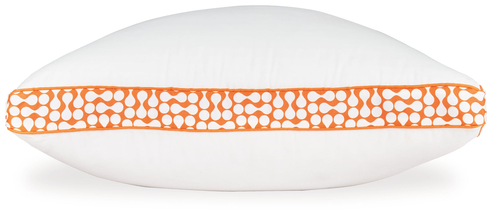 Zephyr 2.0 White/Orange 3-in-1 Pillow - Ornate Home