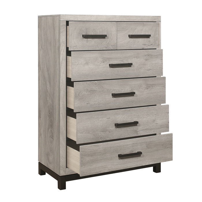 Zephyr Light Gray Chest - Ornate Home