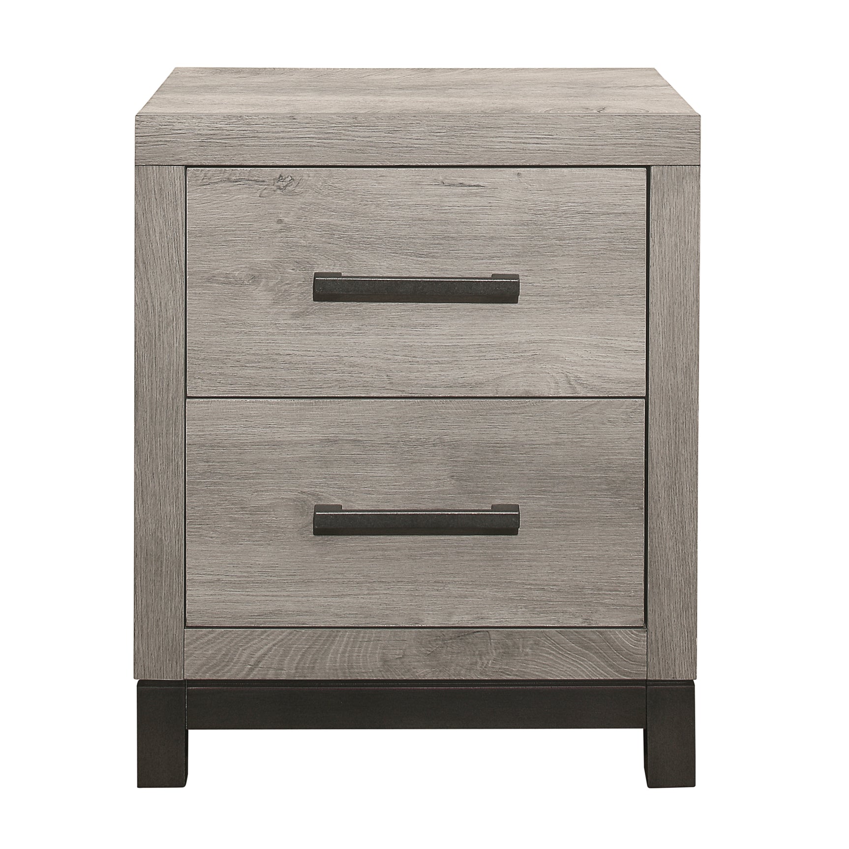 Zephyr Light Gray/Gray 5-Piece Queen Bedroom Set - Ornate Home