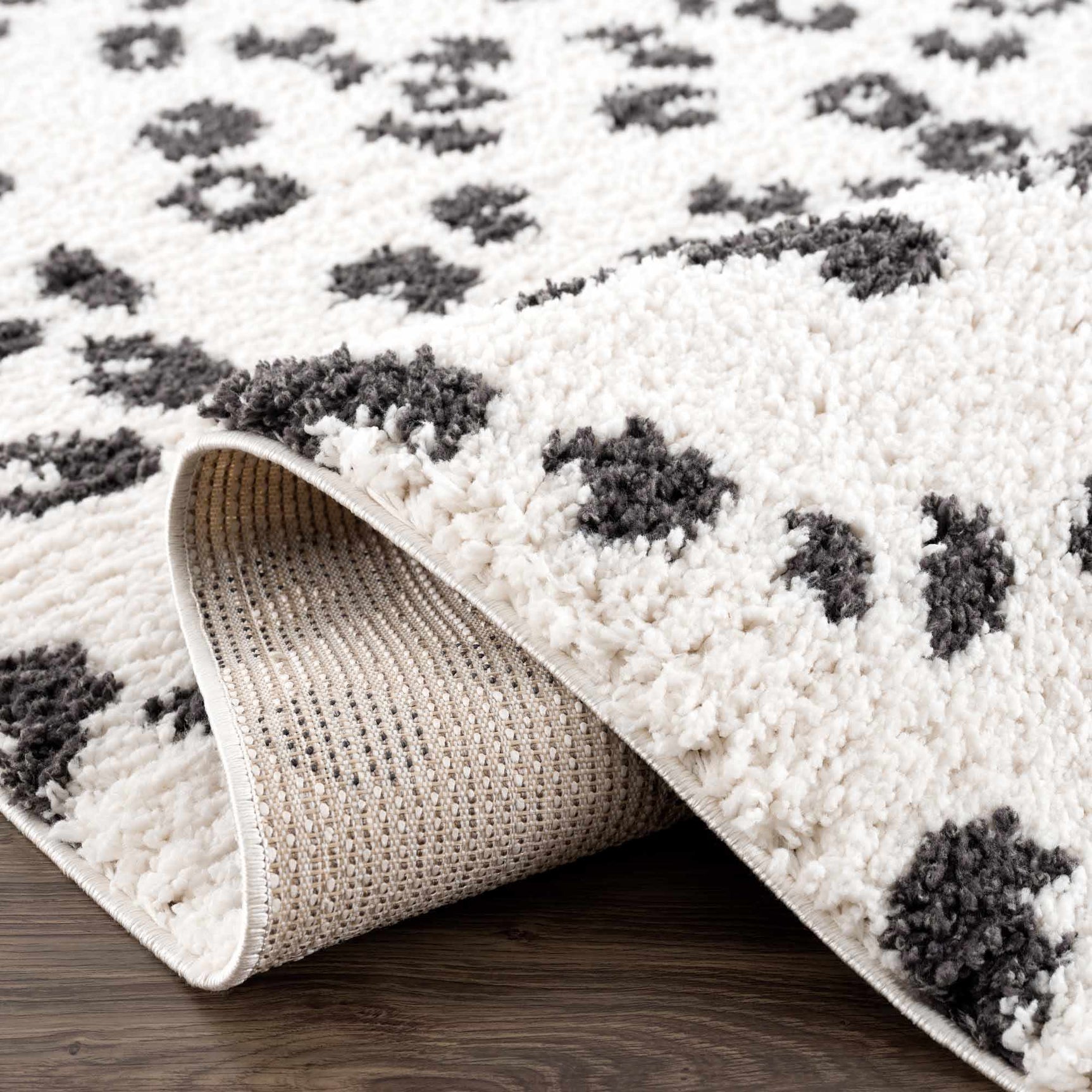 Zhen Black Spots Leopard Rug - Clearance - Ornate Home