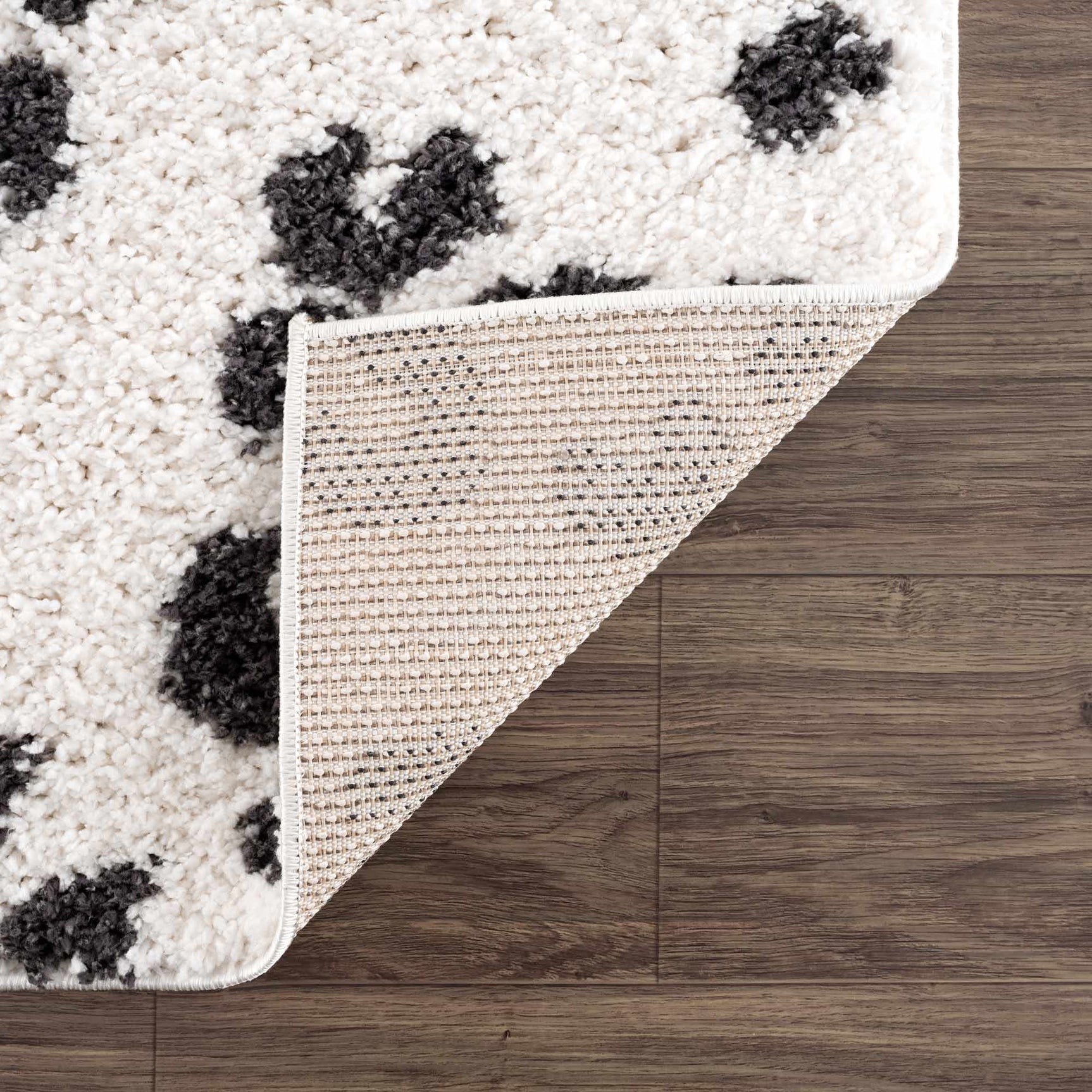 Zhen Black Spots Leopard Rug - Clearance - Ornate Home