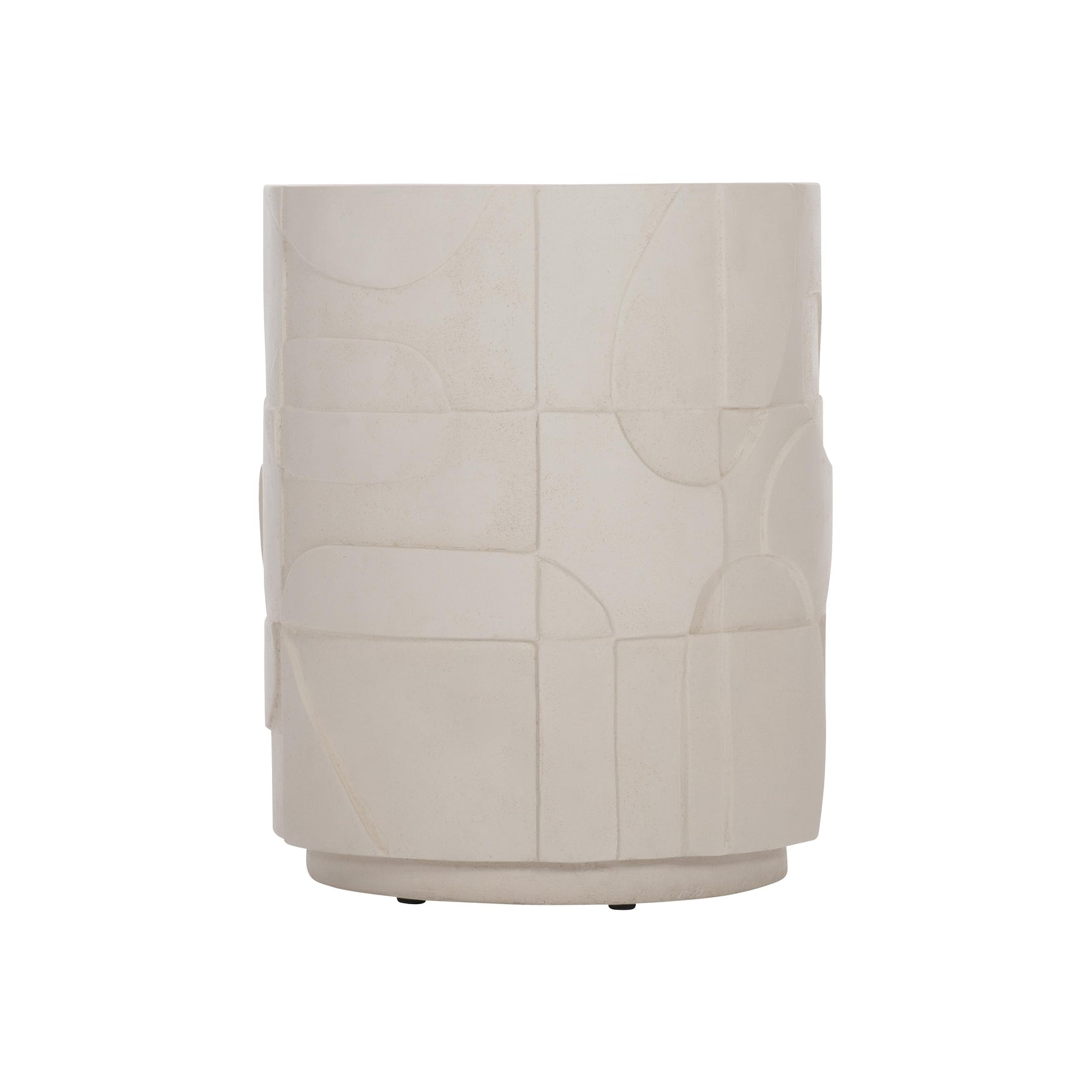 Zina Crema Accent Table - Ornate Home