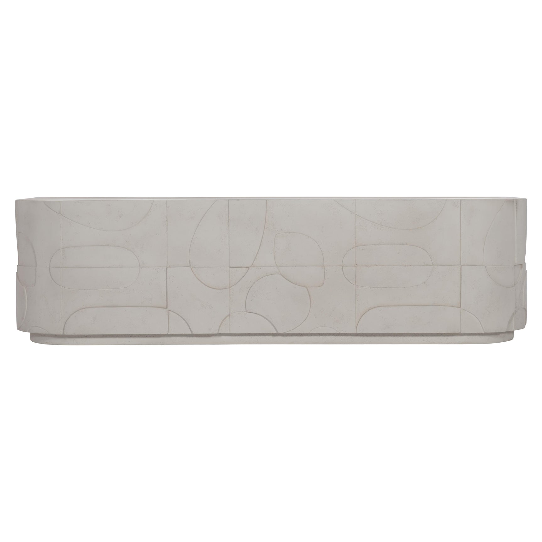 Zina Stonecast Cocktail Table - Ornate Home