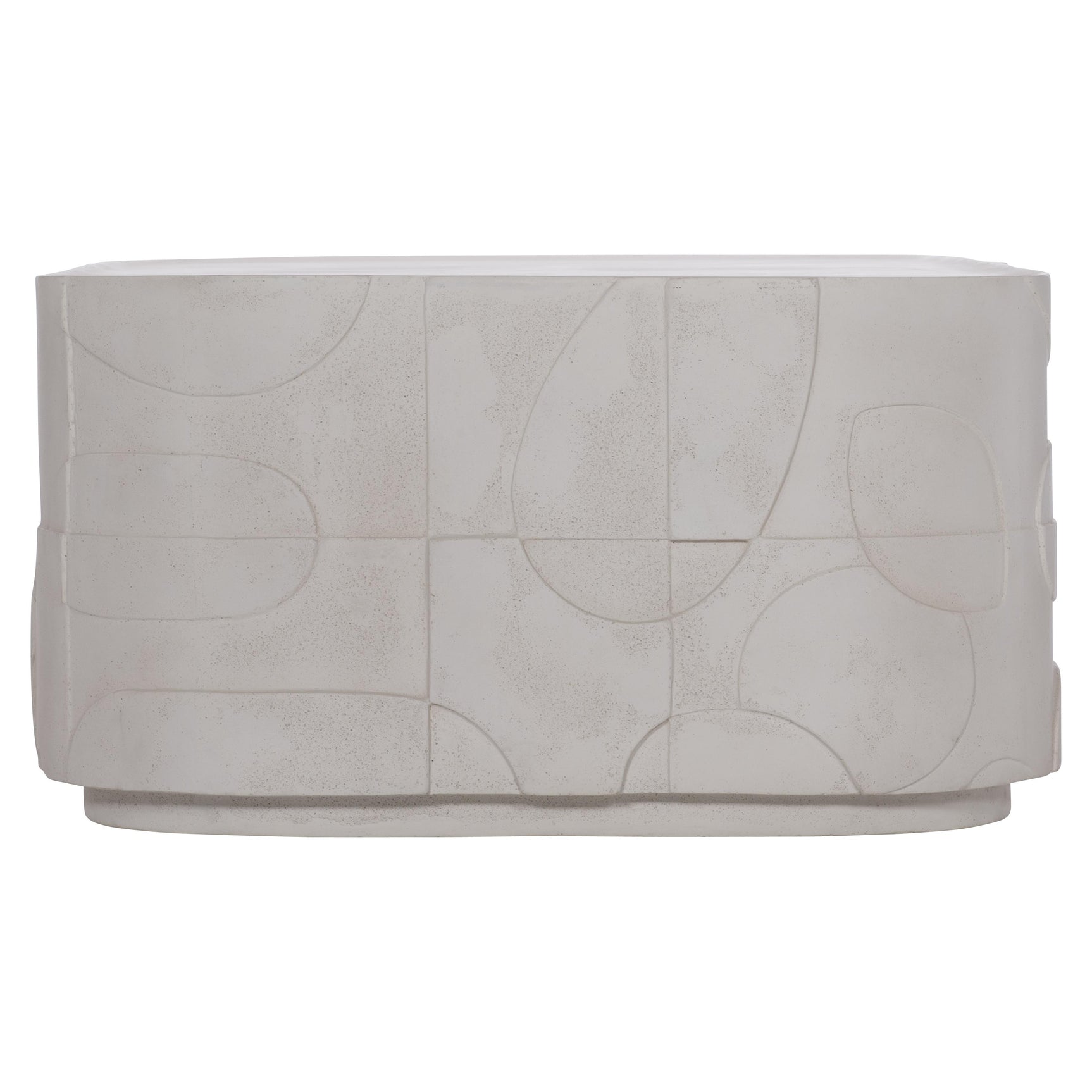 Zina Stonecast Cocktail Table - Ornate Home