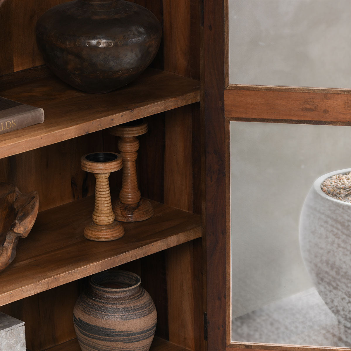 Zion Natural Armoire - Ornate Home